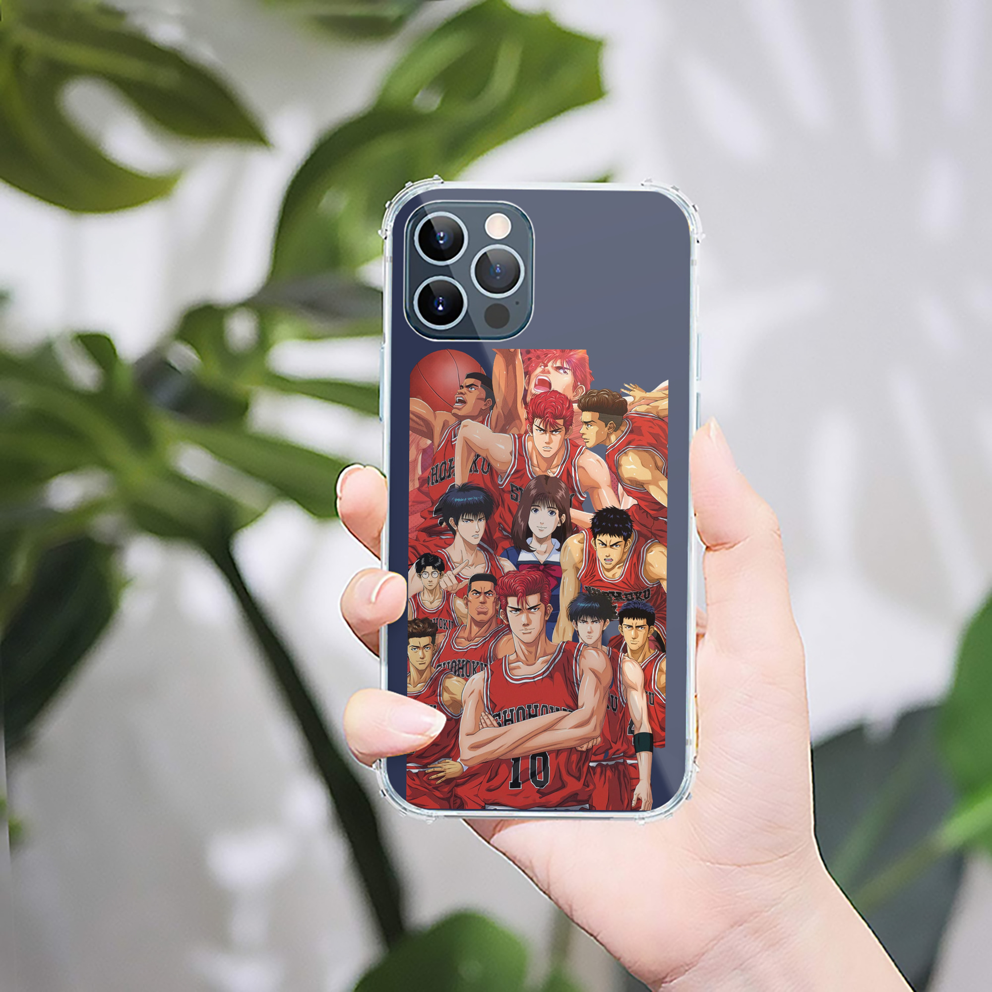（画像用） SLAM DUNK／スラムダンク 【iPhone 12シリーズ対応】透明スマホケース（クリアソフトケース）